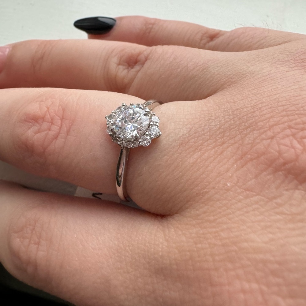 Sterling Silver Oval Ring